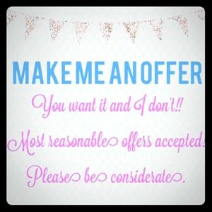 Love something in my Shop? Make me an offer!